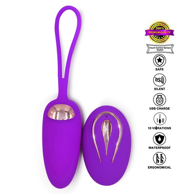 Wireless Remote Control Vibration Egg USB Charging Frequency Conversion Massager gallery
