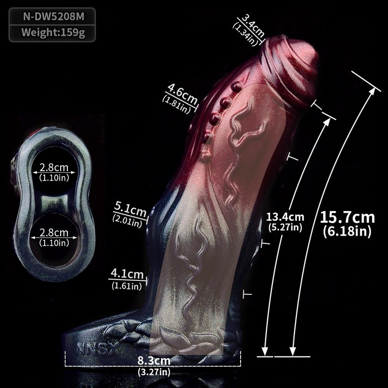 Realistic Texture Fantasy Extender Cock Penis Sleeve Extension Girth Enhancer