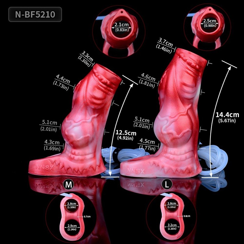 Reusable Squirting Penis Sleeve Realistic Textured Cock Sheath Enlarge Thick Toy gallery