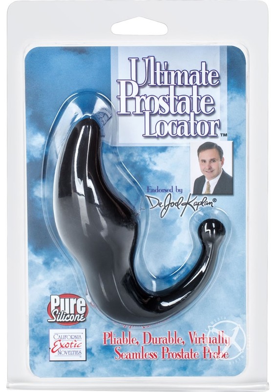 Dr. Joel Kaplan Silicone Ultimate Prostate Stimulator Anal butt plug Toy Black gallery