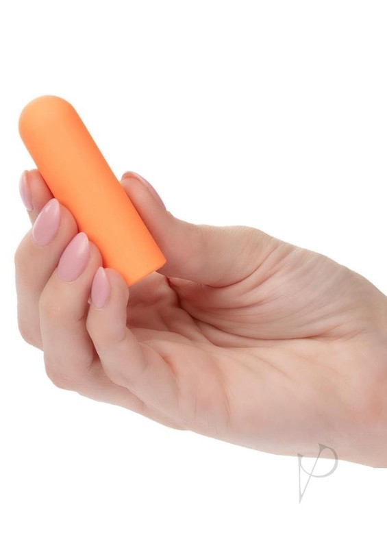 Turbo Buzz Rechargeable Rounded Mini Bullet - Orange gallery