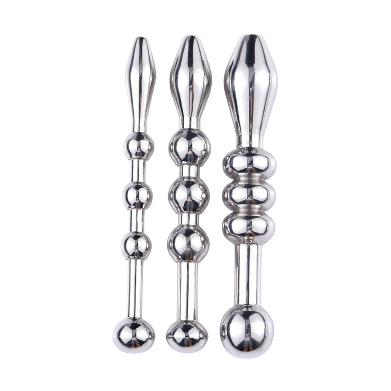 Stainless Steel Beads dilator Sounding Dilator Insert Rods Sounds Plug for Men gallery