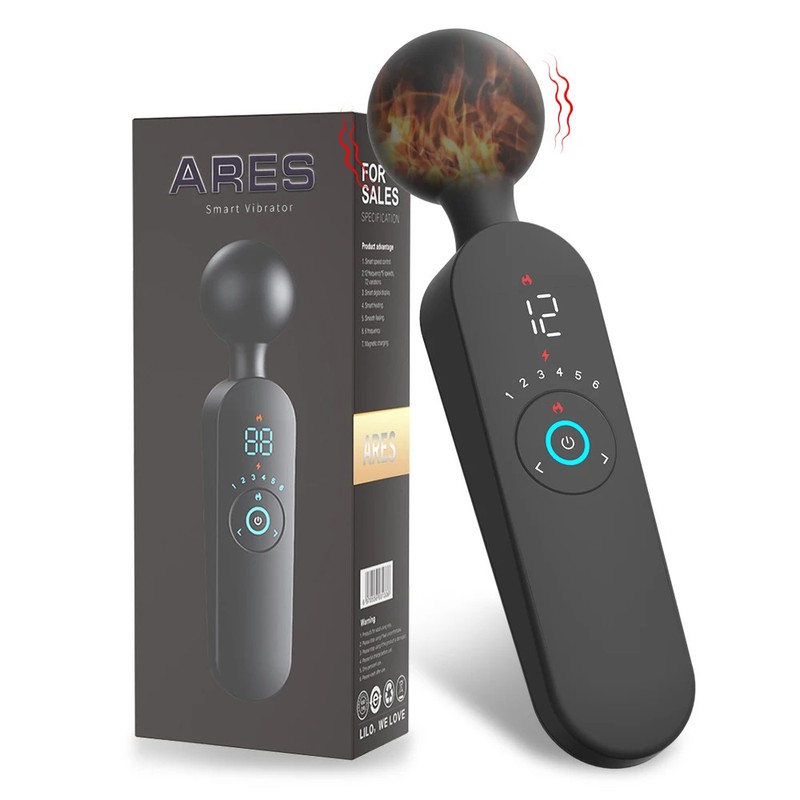 Digital Display USB Rechargeable AV Vibrator for Women Heated Clitoral gallery