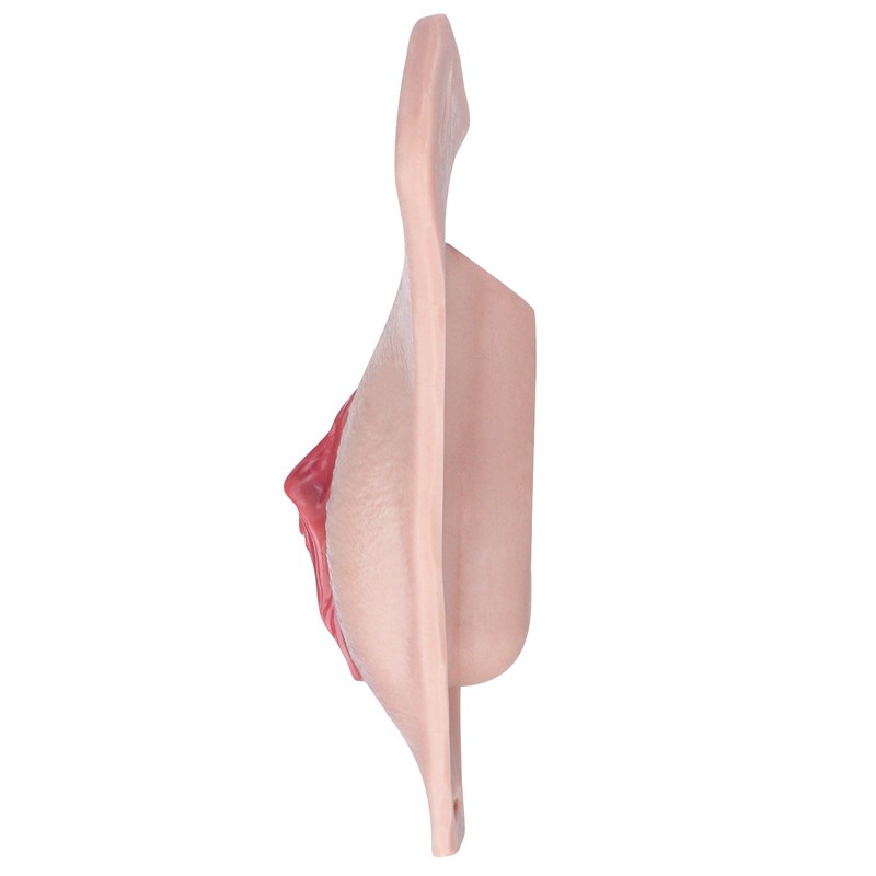 Wearable Strappy Silicone Fake Vagina Panel BDSM Adult Toy for Adults gallery