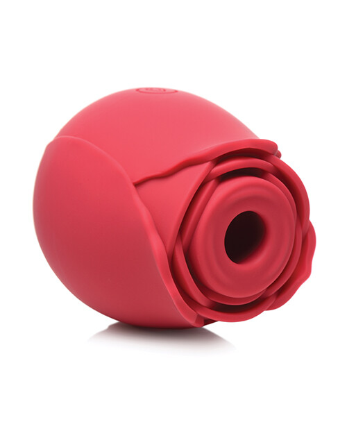 Inmi Bloomgasm 10X Silicone Suction Clit Stimulating Wild Rose Red gallery