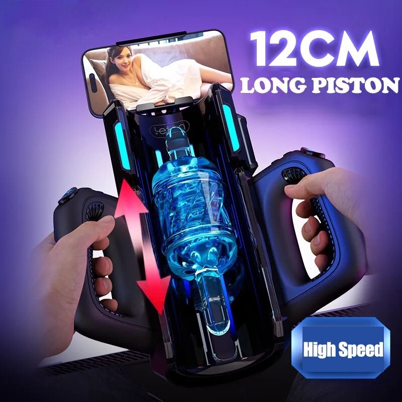 Leten THRUSTING-PRO 12cm Thrusting High Speed Male Vagina Masturbation Sex Toy
