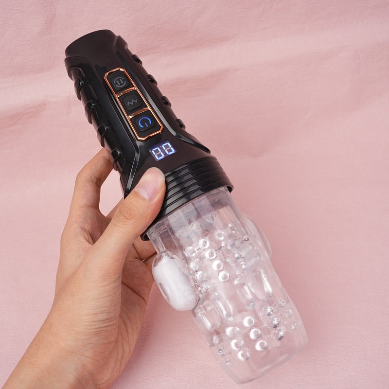Automatic Masturbater Thrusting Blowjob Mastubator Cup HandsFree Sex Toy for Men