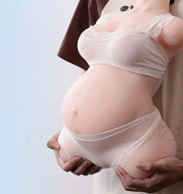 Pregnant Sex 17lb D-oll Real TPE Love toy Half sex Toy For Men male masturbators gallery