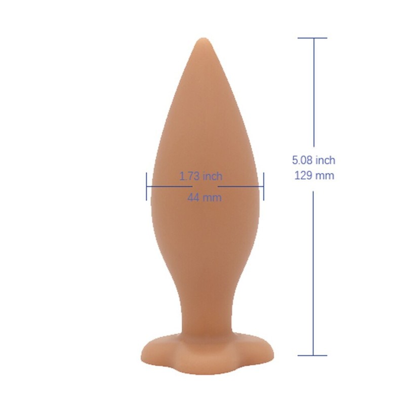 High-Quality Silicone Anal Plugs Super Thick Butt Plug with Suction Cup Sex Toys