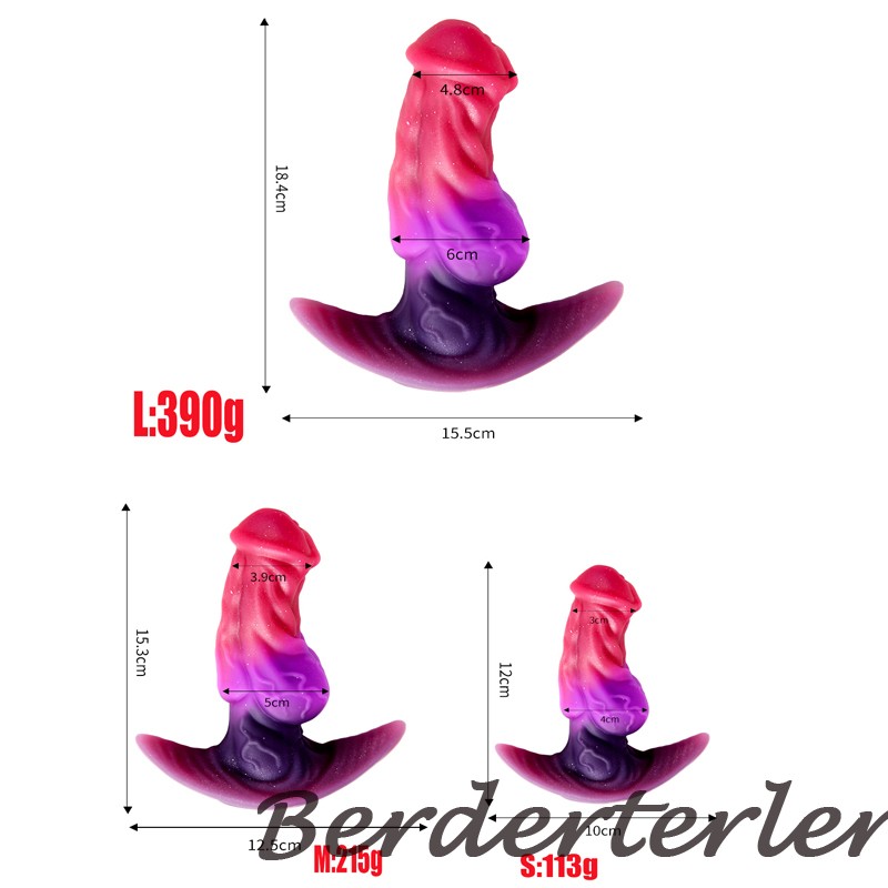 S/M/L Wearable Anal Plug Dildo Anal Masturbator /Trainer /Dilator ButtPlug Dildo gallery