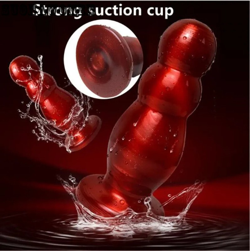 9cm Anal Beads Balls Plug Flexible Dildo Anal Dilatador Prostate Adults Sex Toys gallery