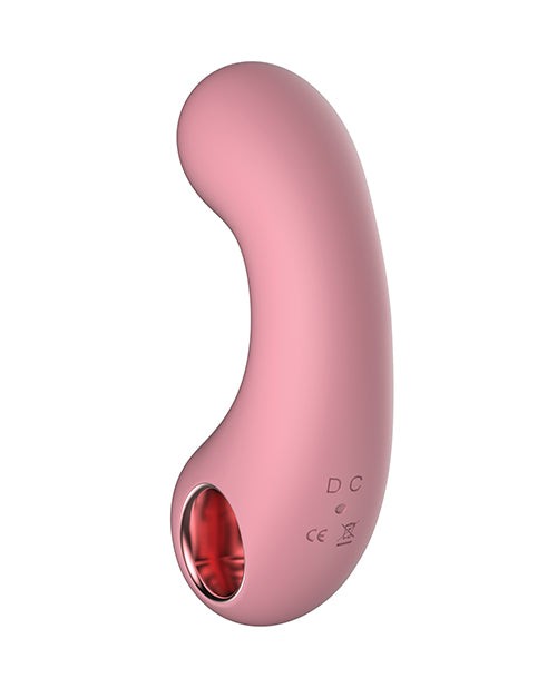 Luv Inc. Curved Vibrator - Light Pink gallery