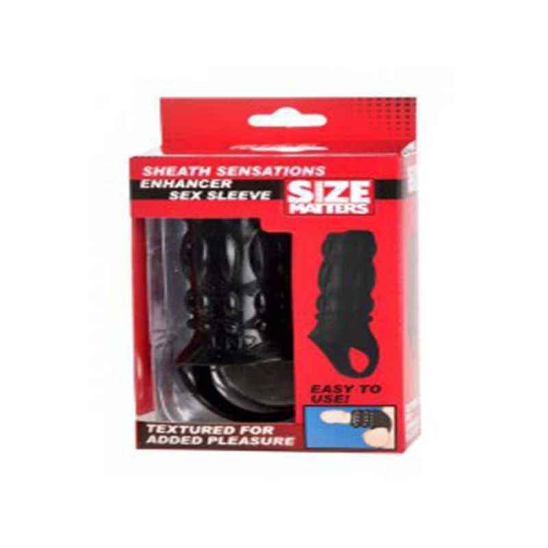 Penis Sheath Extension Girth Extender Enlarger Boost Erection Enhancer Sleeve gallery
