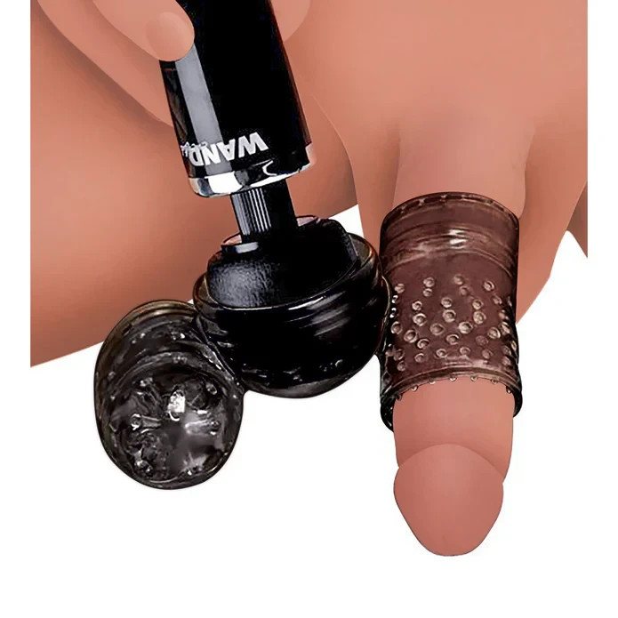 2 in 1 Male Masturbator Wand Attachment