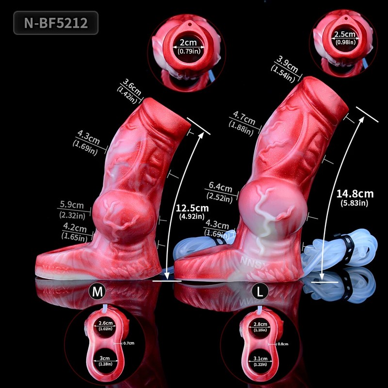 Large Knot Penis Enlargement Sleeve Squirting Ring Water Pump Delay Ejaculation gallery