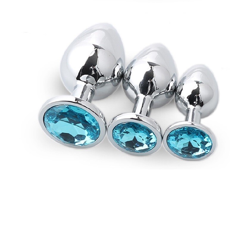 3 Size Butt Toy Insert Plug Trainer Kit Sexual Anal Training Love Plugs Adult US