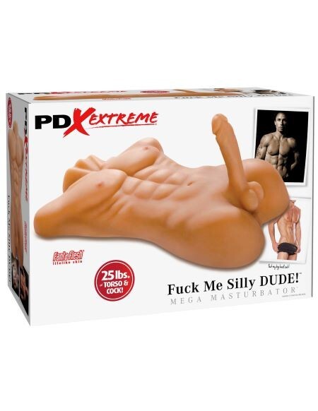 Realistic Sex, Dude Man Mega Masturbator Light Skin Tone Beige, US Seller