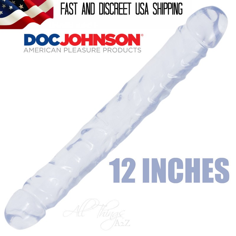 Double Ended Dildo Dual Sided Headed Penetration Dong DP WOMAN COUPLES -USA Made