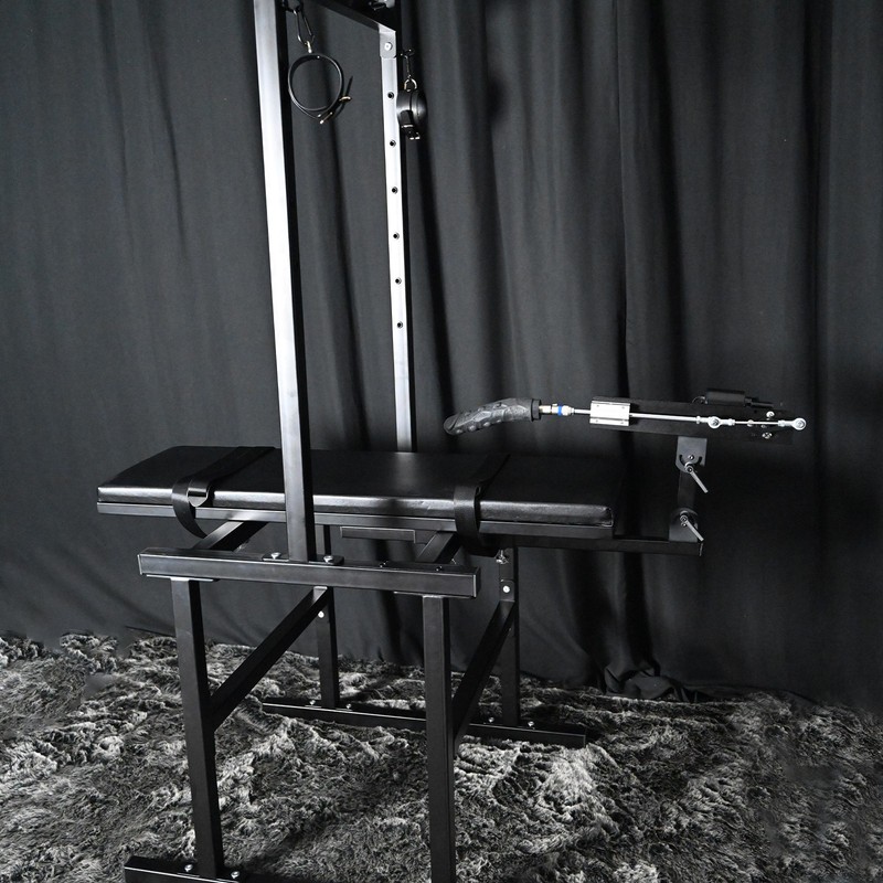Leg Restraint Frame for Forced Leg Lift-Brutal Submission Furniture BDSM Bondage gallery