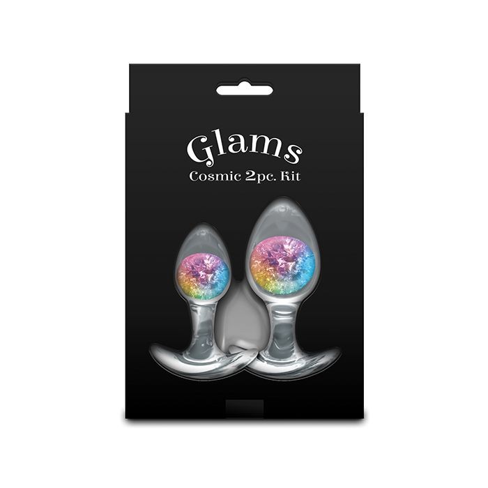 Cosmic Glams 2 pc Plug Kit - Rainbow gallery