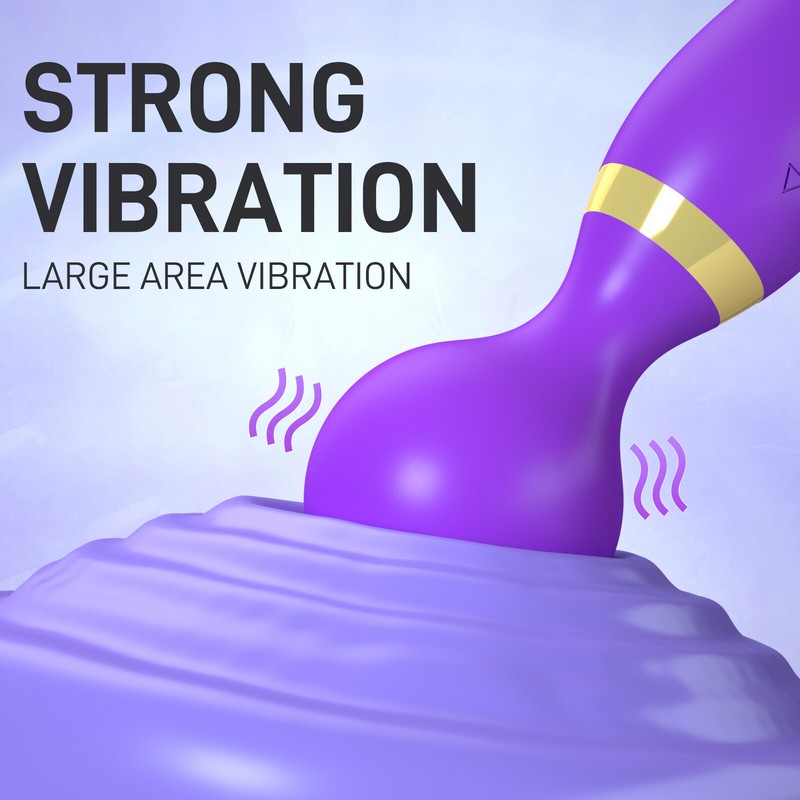 Multi-Speed Handheld Cordless Massager Wand Personal Full Body Massage Therapy gallery