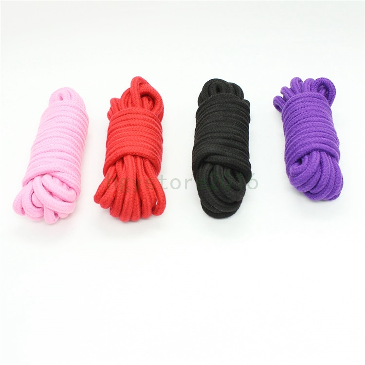 3pack Soft Cotton Rope 10m/33ft BDSM Bondage Shibari Restraint Binding Roleplay gallery