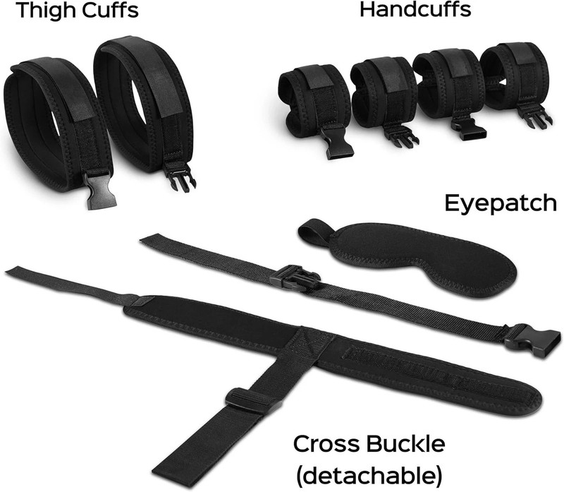 Sex Toys Bondage BDSM Restraints Set Sex Toy for Women Men Adjustable Sex Straps gallery