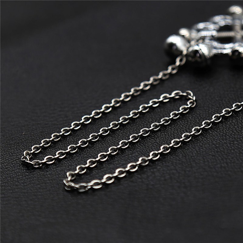 2-Type Female Adjustable Nipple Clamp Clip Torture Role-Play Sex Piercing BDSM gallery