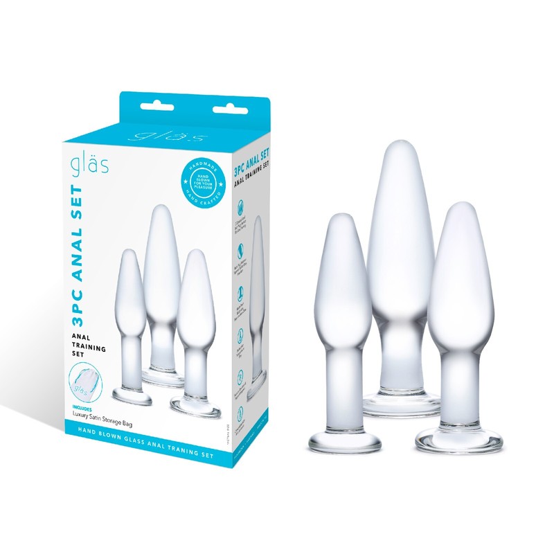 Gläs 3PC Glass Anal Training Set gallery