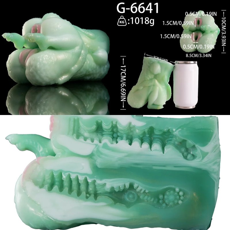 Buttock 3D Vagina Textured Siliocne Male Masturbator Daul Channel Pocket for Man