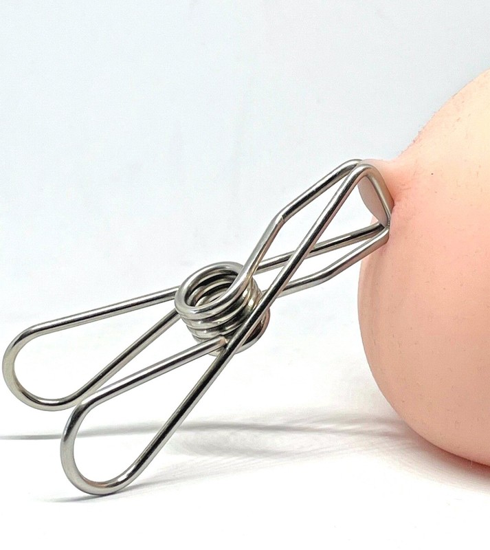 Monster Stainless Steel Nipple Clamp/Clip Bondage Sex Toy
