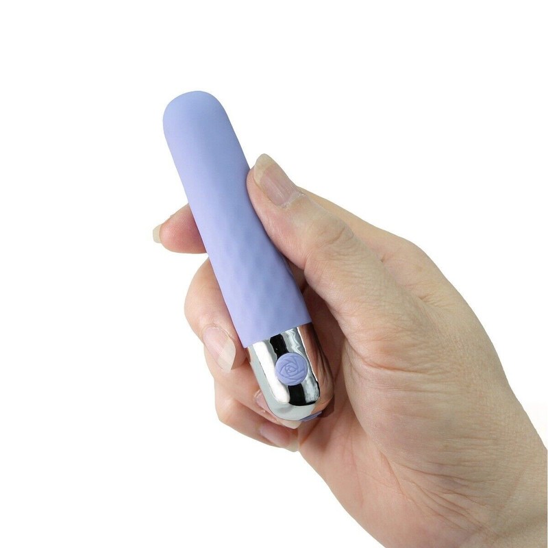 Purple Rechargeable Vibrating Bullet Vibrator Beginner Sex Toys for Women gallery