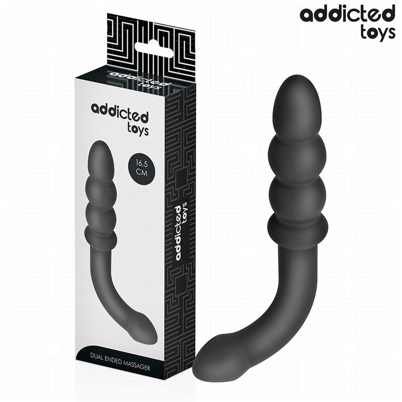 Addicted Toys – 16.5cm Silicone Double Anal Massager