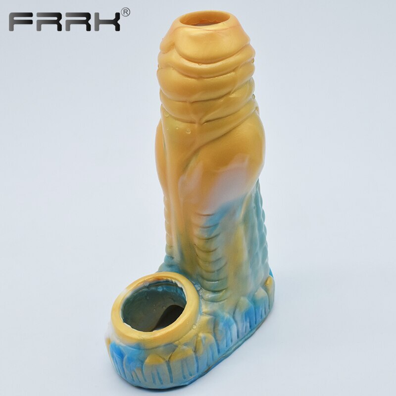 Big Knot Dildo Penis Sheath Silicone Fantasy Sleeve Penise Enlargement Sex Toys