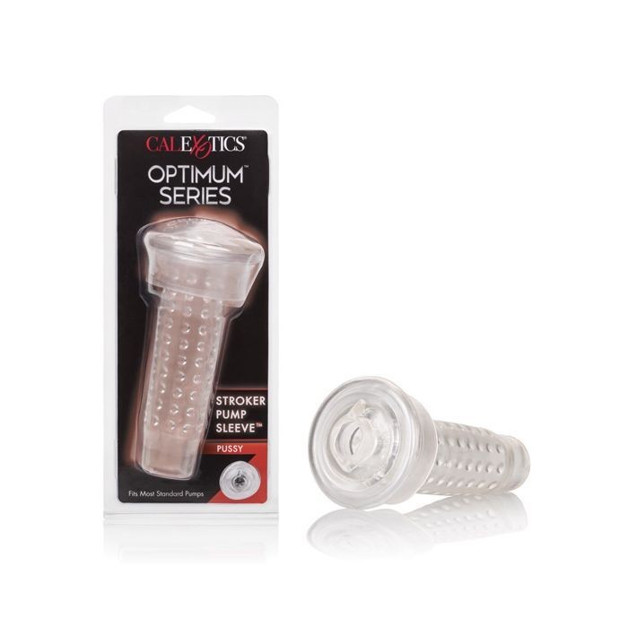 Optimum Series Stroker Pump Sleeve - P*ssy Clear