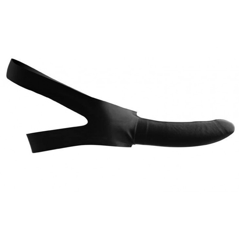 Master Series Realistic Face Strap On Dildo Harness Mask Mouth Gag Adult Sex Toy