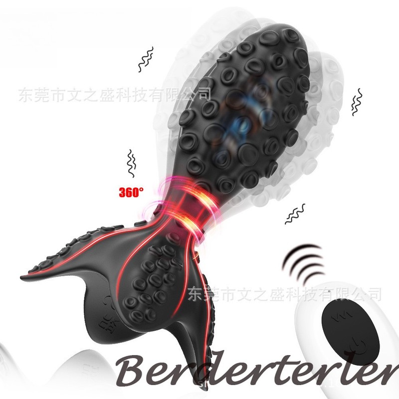 360° Rotation Wiggle Wireless Remote Anal Plug Vibrator Butt Plug Vibrating Toy gallery