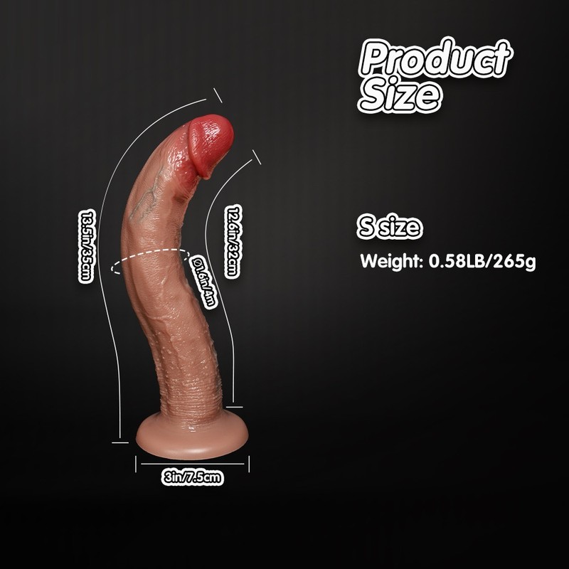 Huge Dildo Cock Realistic Penis Suction Cup Women Sex Toys Extra Long Thick Dong