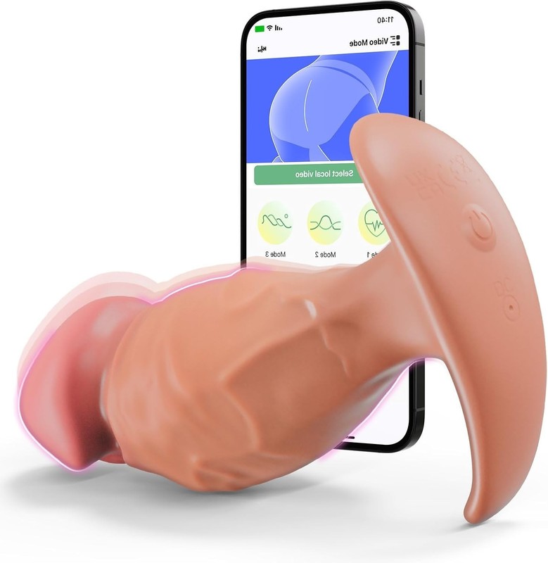 APP-Controlled 360° Rotating Vibrating Butt Plug - Perfect for Couples & Solo gallery