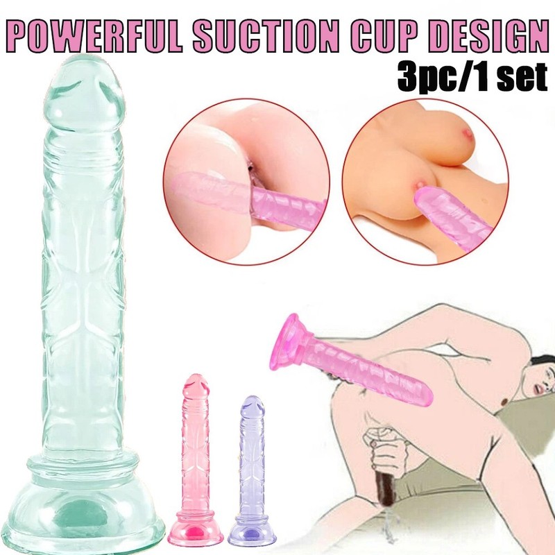 3x Set Anal Plug Trainer Kit Butt Plug Dildo Beads Prostate Massager Sex Toys