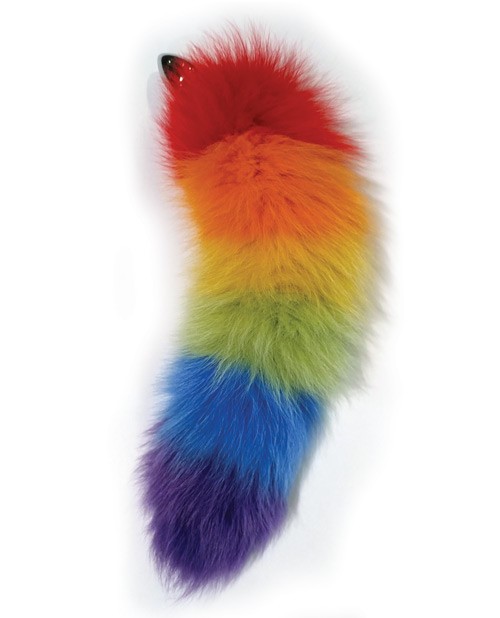 Rainbow Foxy Tail Butt Plug gallery