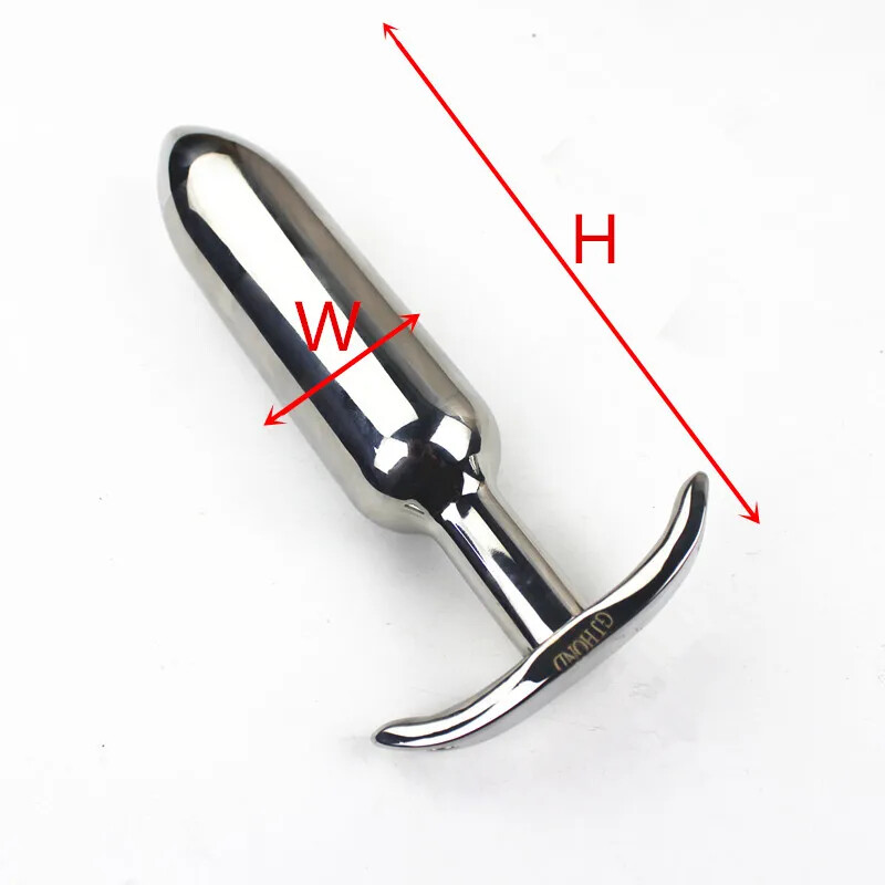 6 Sizes Anal Dildo Stainless Steel Butt Plug Anus Dilator Anal Ball Sex Toys gallery