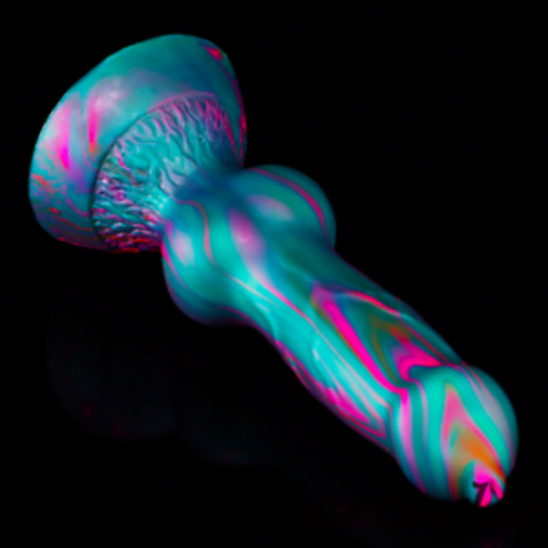Mixed Colors Dildo Suction Cup Realistic Fantasy Simulation Sex Toys