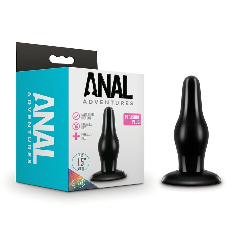 4.25&Prime; Anal Stretching Expanding Butt Plug Dildo Anal Sex Toys