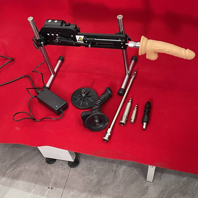 Electric Women Men Sex Machine Toy Fucking-Love-Masturbation- With 6 Attachments gallery