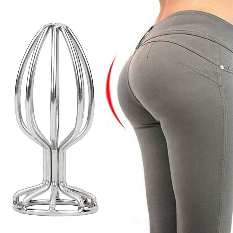Hollow Anal Plug Anal Dilator Butt Plug Metal Dildo Vaginal Stimulator Sex Toys