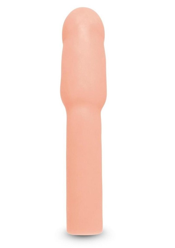 Size Up Extra Realistic Penis Extender 4 inch -Vanilla gallery