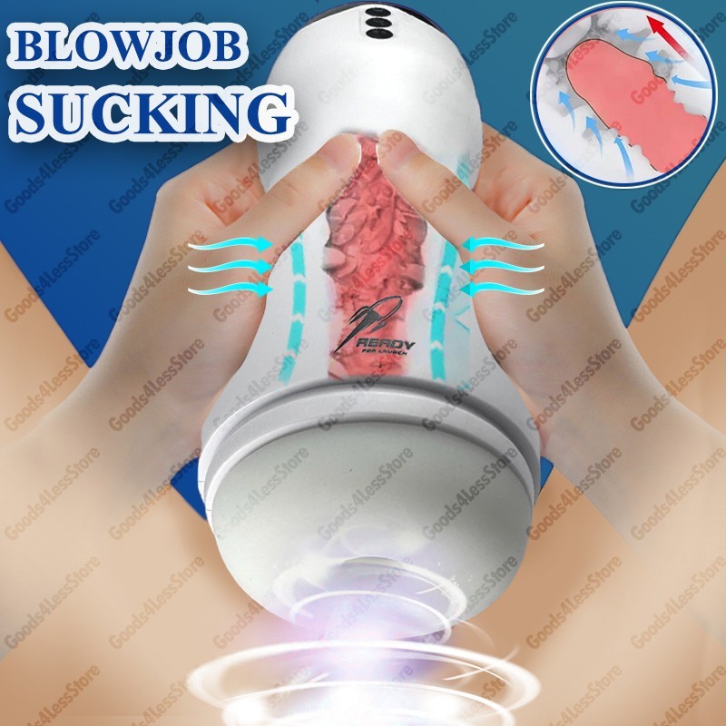 Automatic Male Masturbaters HandsFree Sucking Mastubator Cup Sex Toys for Men gallery