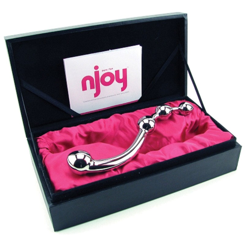njoy Fun Wand Stainless Steel - Multi-Purpose Massage Wand for Couples gallery