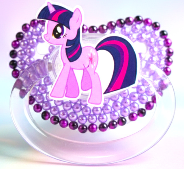 💜✨ MAGICAL RELAXATION: Adult Twilight Sparkle « Princess of Friendship » Pacifier